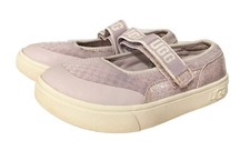 Toddler Girl Sz 11 UGG Rennon Skimmer Glitter Lavander Fog 1136478T Walker Shoes