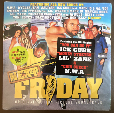 Next Friday Vinyl Lp OST Soundtrack SEALED Hype ICE CUBE NWA Next Friday Vinyl Lp OST Soundtrack SEALED Hype ICE CUBE NWA
