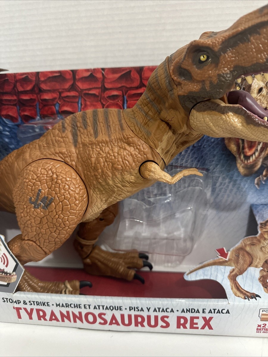 Jurassic World Park Stomp and Strike Tyrannosaurus T-Rex Action