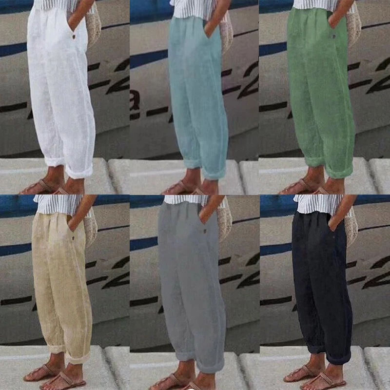 Linen pants plus size tall 2025