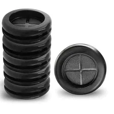6pcs 2-1/8" ID 2-1/2" Drill Hole Rubber Grommets, Firewall Hole Plug Wire Protec