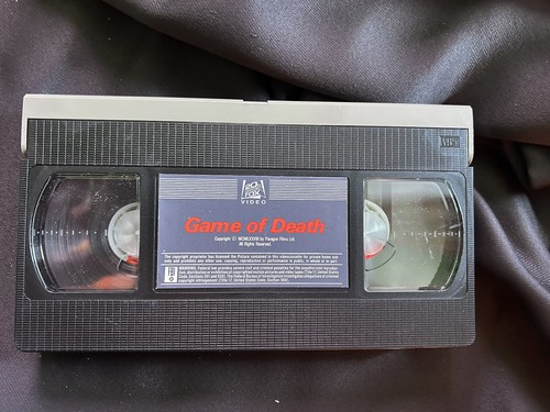 GAME OF DEATH BRUCE LEE VHS CBS/FOX VIDEO IN WIDE BOX WITH DRAWER PLAY TESTED - Picture 10 of 11