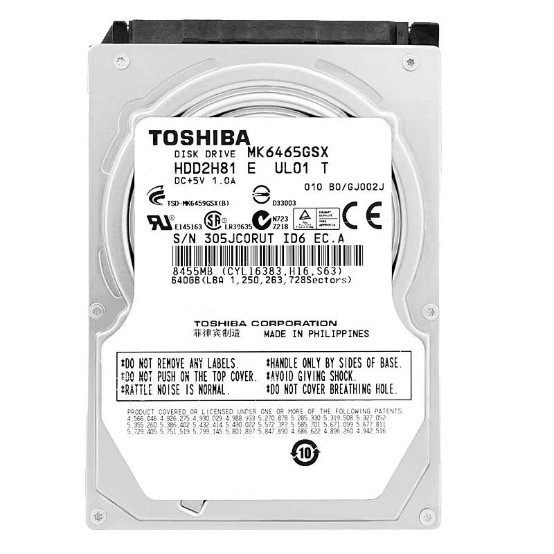 Toshiba | G002641A | PCB BOARD ONLY - FKN7JC A5A002641010 A 2.5 Inch Hard Drive