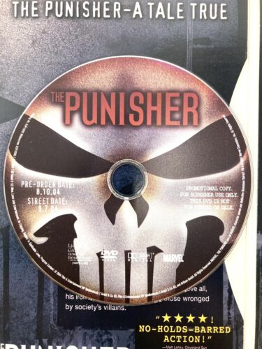 The Punisher DVD Promo Screener 2004 in Papphülle. RAR! - Bild 5 von 6