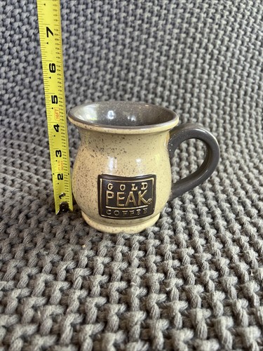 NEW Gold Peak Coffee Mug Brown & Gold, Glazed - Picture 8 of 14