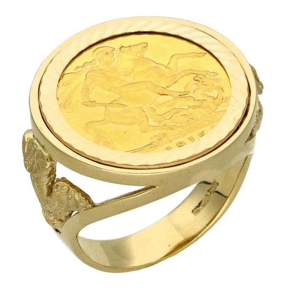 Sovereign wedding shop ring
