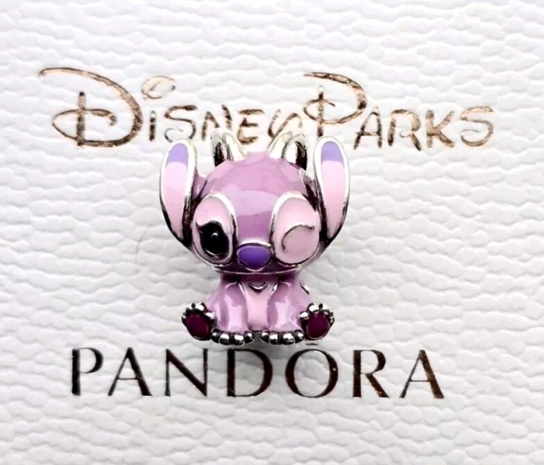 Disney Pandora Angel Sterling Silver with Enamel Charm 2024 Lilo