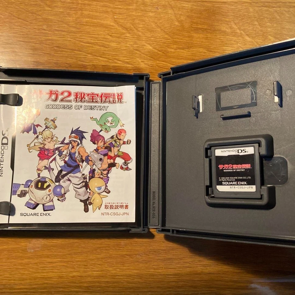 SaGa 2 Hihou Densetsu Goddess of Destiny Nintendo DS NDS Japan Version Tested - Image 3 of 3