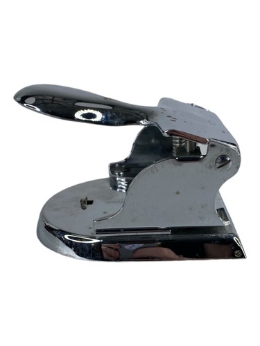 De colección El Casco perforación de 2 orificios totalmente metálicos 80 mm/3,1 pulgadas orificios espaciados suministro artesanal de oficina - Imagen 3 de 10