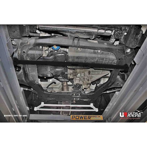 ULTRA RACING FOR KIA FORTE KOUP TD 2010~2013 4 POINT FRONT LOWER SUBFRAME BRACE - Picture 4 of 8