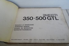 manuale di riparazione Ducati 350 500 GTL 500 sport Desmo 860 GT GTS
