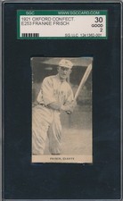 1921 E253 OXFORD CONFECTIONERY - FRANKIE FRISCH - SGC 30 GD 2 (SVSC)
