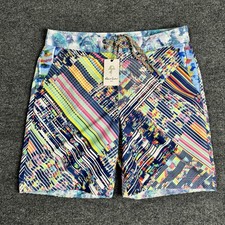 Robert Graham Swim Trunks Board Shorts Multicolor Men Classic Fit Sz 36 NWT
