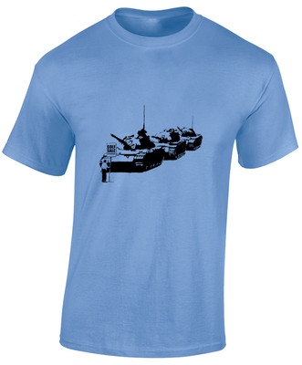 TANKS GOLF SALE HERREN T-SHIRT BANKSY URBAN ARTIST GRAFFITI ART MODERN MODE TOP