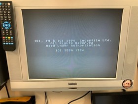 SEGA Genesis 32x w/ all hookup cables, power supply and star wars cartridge