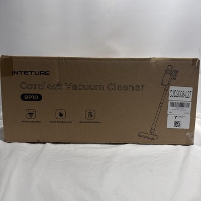 INTETURE BP10 Cordless Stick Vacuum Cleaner, Smart Touch Screen ~ NEW SEALED