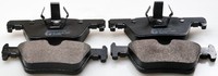 Hinterachse Denckermann B111285 Bremsbelagsatz, Scheibenbremse FüR BMW