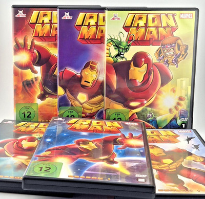 Der unbesiegbare Iron Man (1994) Die Komplette Serie [6 DVD's] Staffel 1 + 2 RAR