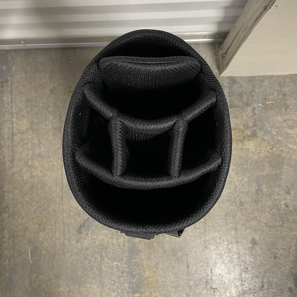 Сумка для гольфа OGIO Tyro 6 направлений 6 карманов дождевик регулируемый ремень жужжащая пила/огонь - Изображение 4 из 4