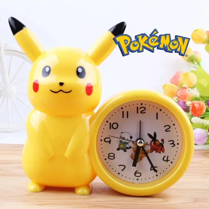 Reloj despertador Pokémon Pikachu Kawaii genuino Foto 2 de 4