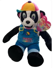 Lisa Frank Vintage Panda Painter Plush 17" by Stuffins Collectible 90’s NWT