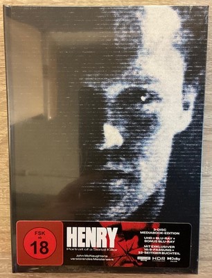 Henry: Portrait of a Serial Killer - Mediabook (4K Ultra HD Bluray+DVD)*NEU&OVP*
