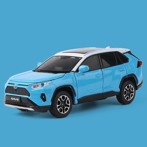 1:32 Toyota RAV4 SUV Model Car Vehicle Alloy Diecast Kids Collection Toys Gifts - Picture 4 of 13