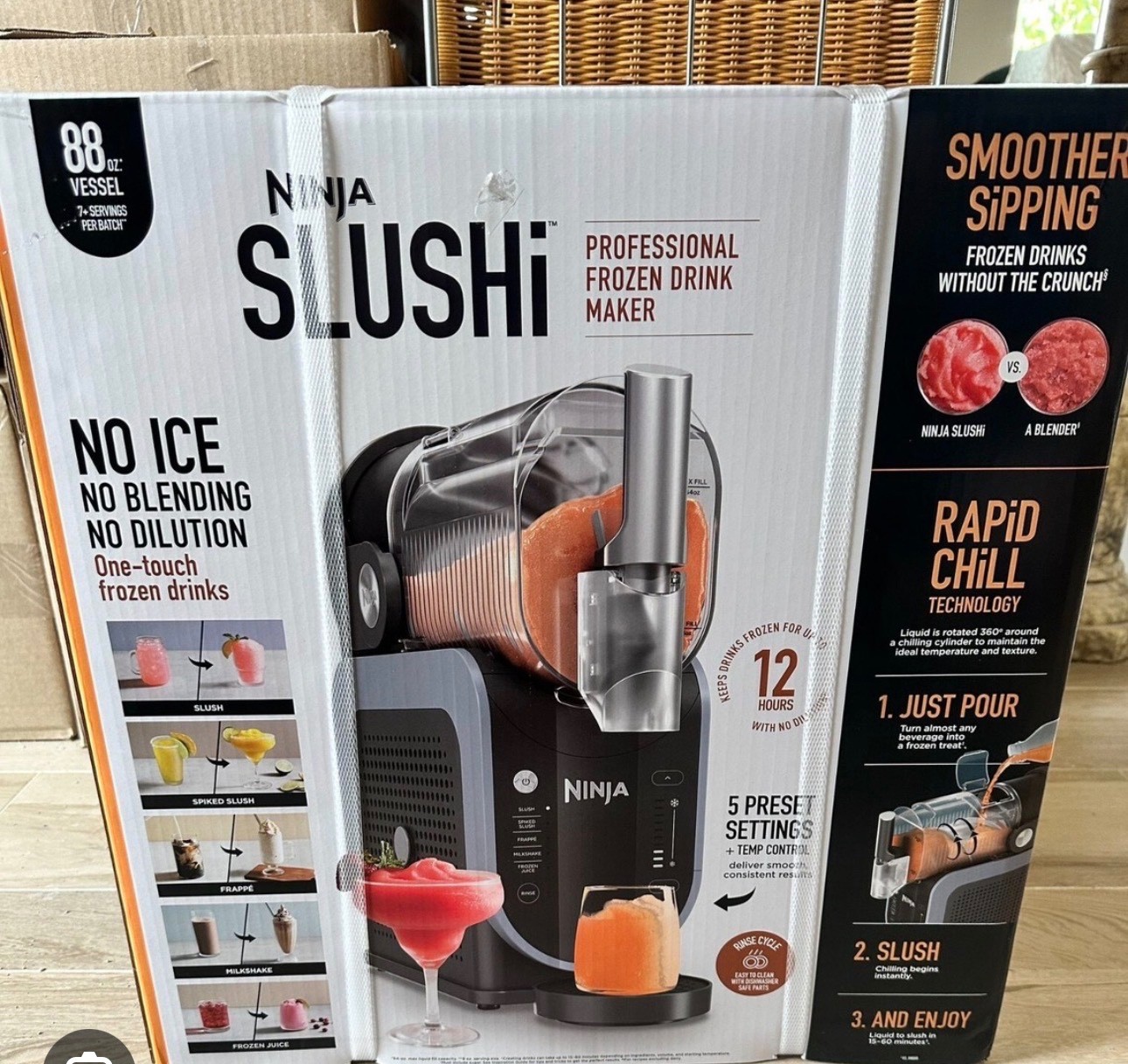 Ninja Slushie Machine FS301 Y9 Brand New Unboxed Never Used-image