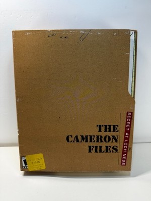 PC BIG BOX Cameron Files: Secret at Loch Ness (PC, 2001) Complete CIB Tested