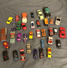 Vintage Diecast Car Lot 40 Hot Wheels Matchbox NASCAR Trucks Loose Mixed
