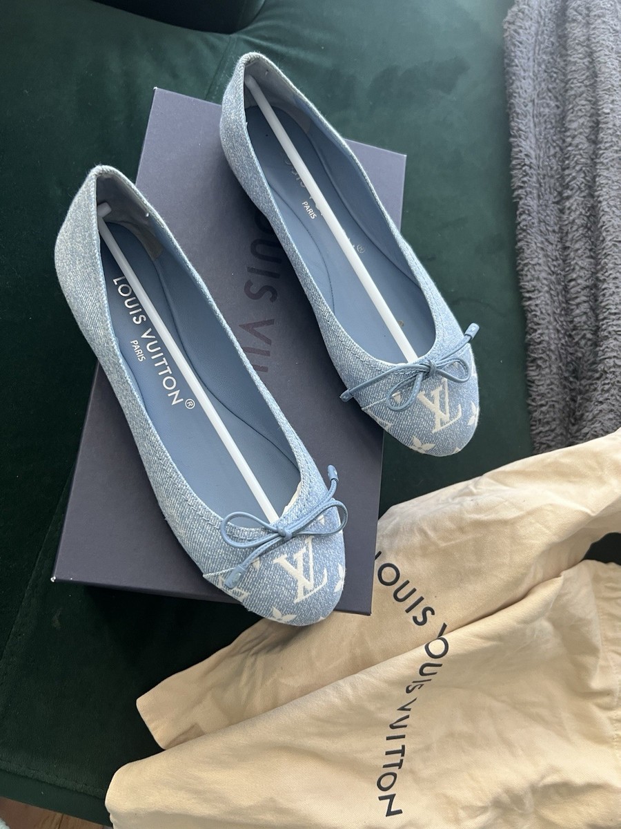 Louis Vuitton Denim Ballet Shoes | eBay UK