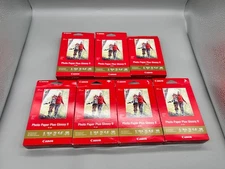 Lot of 7 -  4” X 6” Canon Plus Glossy II PP-301 Inkjet Photo Paper  (700 Sheets)