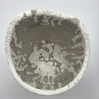 Creative Co-op Distressed Orchid Wall Planter Handmade Ceramic White and Grey — photo 5