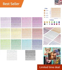 Acrylic Bling Jewels: 2310 Self-Adhesive Gems for Fashion & Creative Projects