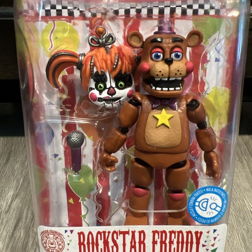 Five Nights at Freddy's ~ 5" ROCKSTAR FREDDY ~ Pizzeria Simulator - Funko - Picture 2 of 5