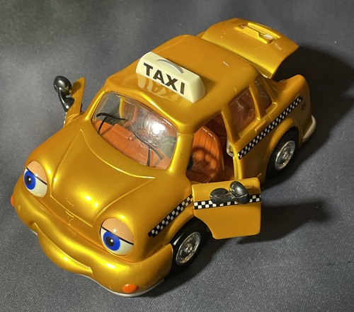 Chevron Cars Taylor Taxi, 2001, Limited Edition, Gold Color Loose Techron Ad Car