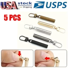 5pcs Fix Zipper Zip Slider Repair Instant Kit Removable Rescue Replacement