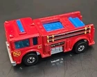 Vintage 1976 Hot Wheels : Fire-Eater 51 Engine Truck Diecast Red