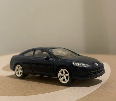 Miniature Norev Peugeot 407 Coupé 3 inches 1/64 1:64 Voiture en état correct - Photo 1/4