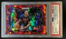 2024 Prizm Draft Picks Collegiate Bronny James Jr. RC Red Ice VAR #86b PSA 10