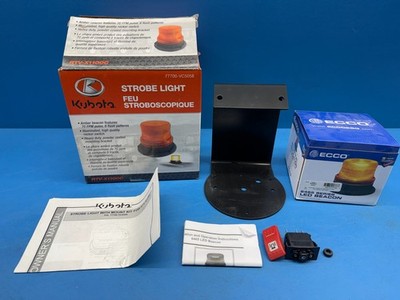 Kubota 77700-VC5058 Amber Strobe Light Kit For RTV Vehicles RTV-X1100C