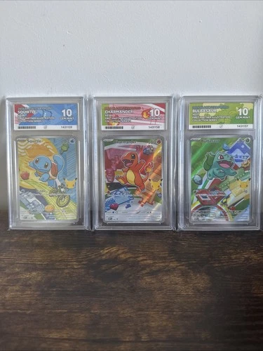 Kanto First Partner Illustration Rare Ace 10 Sequential Set
