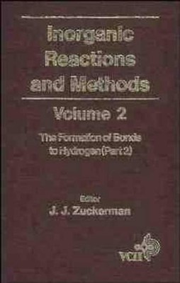Inorganic Reactions and Methods, The Formation of the Bond to Hydrogen (Part 2):