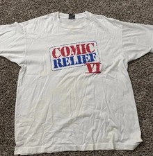 Vintage Comic Relief VI T Shirt Mens Size XL 90s 1994 Robin Williams Made In USA