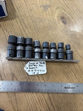 Snap-on 8pc Metric 38 Dr 6 Point Impact Swivel Socket Set 10mm-19mm No 11 16 Snap-on 8pc Metric 38 Dr 6 Point Impact Swivel Socket Set 10mm-19mm No 11 16