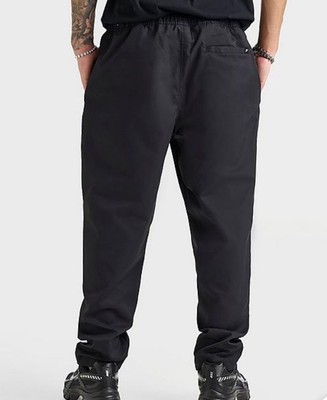 Nike Club Men's Woven Tapered Black Pants - HJ1997-010- Black
