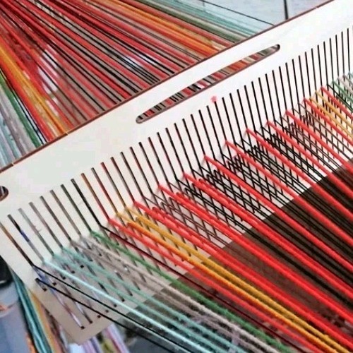 Schnäppchen SOPO 4 Handwebkämme 3 Webschiffchen praktisch gut Neu - Bild 3 von 5