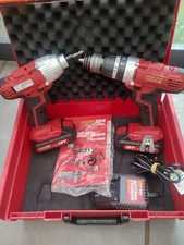 Aldi Workzone Titanium+ 18V LI-ON Drill & Driver Kit 2 Batteries Charger Case