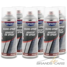 6x 400ml PRESTO KLEBESPRAY SPRÜHKLEBER KONTAKTKLEBER UNIVERSAL 306321