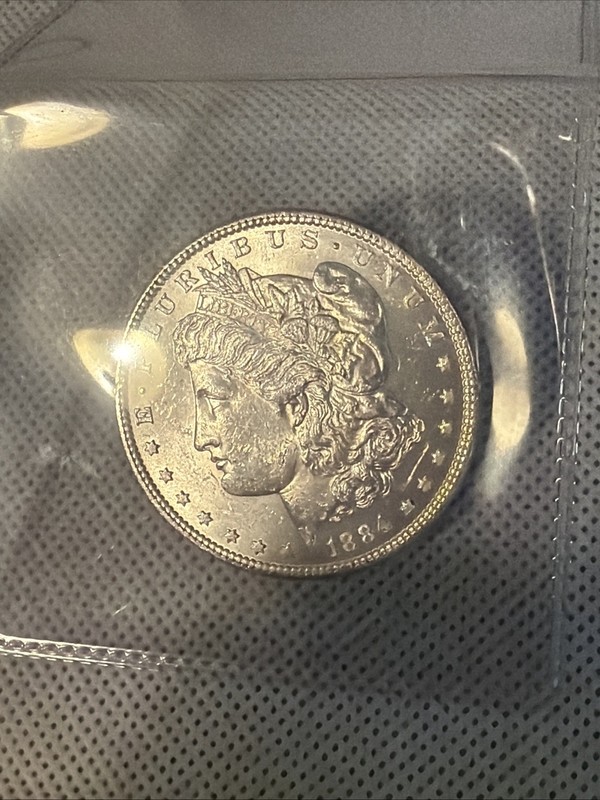 1884 Morgan Silver Dollar
